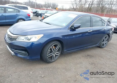 2017 Honda Accord Sport Se from USA, damaged, VIN 1HGCR2F10HA013935